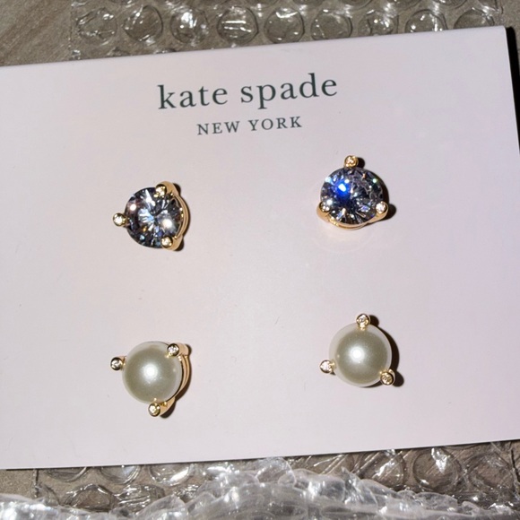 kate spade Jewelry - 🏷️NWT Kate Spade Gold Stud Earrings Set